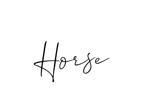 Also we have Horse name is the best signature style. Create professional handwritten signature collection using Allison_Script autograph style. Horse signature style 2 images and pictures png