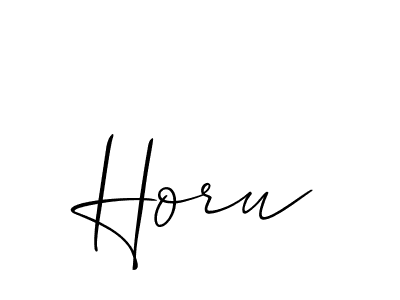 Also You can easily find your signature by using the search form. We will create Horu name handwritten signature images for you free of cost using Allison_Script sign style. Horu signature style 2 images and pictures png
