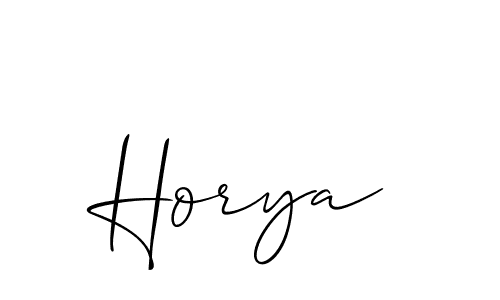 Similarly Allison_Script is the best handwritten signature design. Signature creator online .You can use it as an online autograph creator for name Horya. Horya signature style 2 images and pictures png