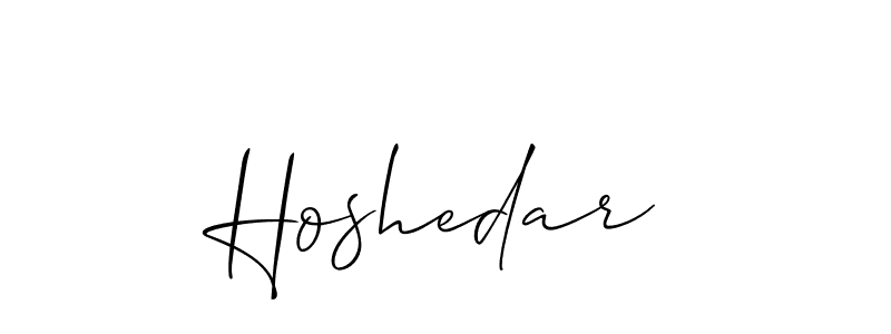 Make a short Hoshedar signature style. Manage your documents anywhere anytime using Allison_Script. Create and add eSignatures, submit forms, share and send files easily. Hoshedar signature style 2 images and pictures png