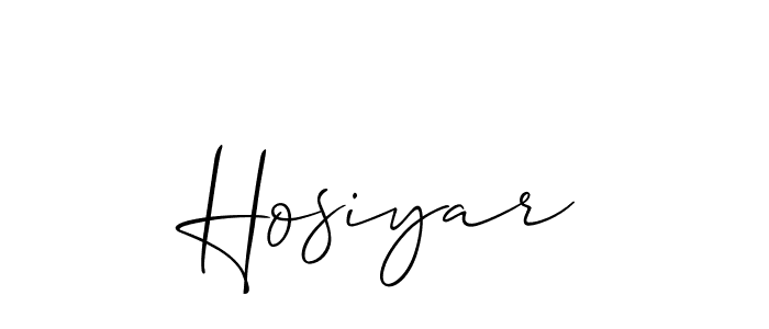You should practise on your own different ways (Allison_Script) to write your name (Hosiyar) in signature. don't let someone else do it for you. Hosiyar signature style 2 images and pictures png