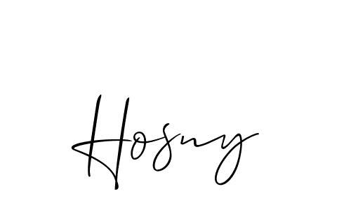 This is the best signature style for the Hosny name. Also you like these signature font (Allison_Script). Mix name signature. Hosny signature style 2 images and pictures png