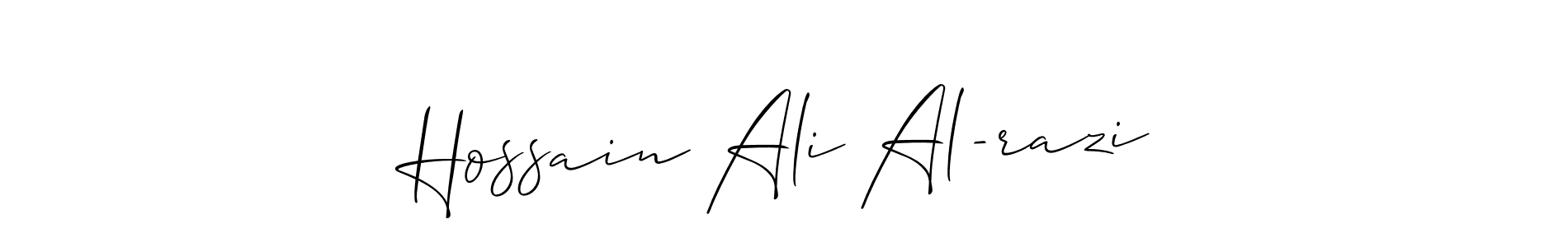 Best and Professional Signature Style for Hossain Ali Al-razi. Allison_Script Best Signature Style Collection. Hossain Ali Al-razi signature style 2 images and pictures png