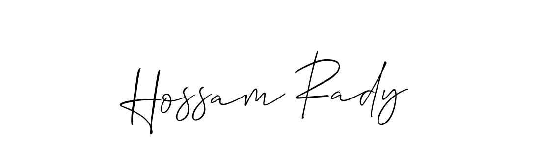 Make a beautiful signature design for name Hossam Rady. Use this online signature maker to create a handwritten signature for free. Hossam Rady signature style 2 images and pictures png