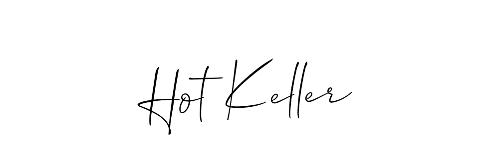 Best and Professional Signature Style for Hot Keller. Allison_Script Best Signature Style Collection. Hot Keller signature style 2 images and pictures png