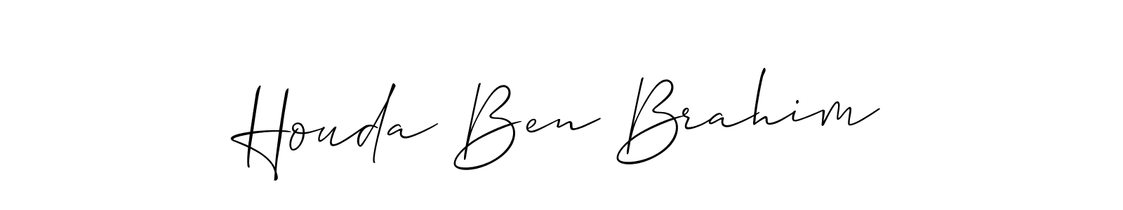 Here are the top 10 professional signature styles for the name Houda Ben Brahim. These are the best autograph styles you can use for your name. Houda Ben Brahim signature style 2 images and pictures png