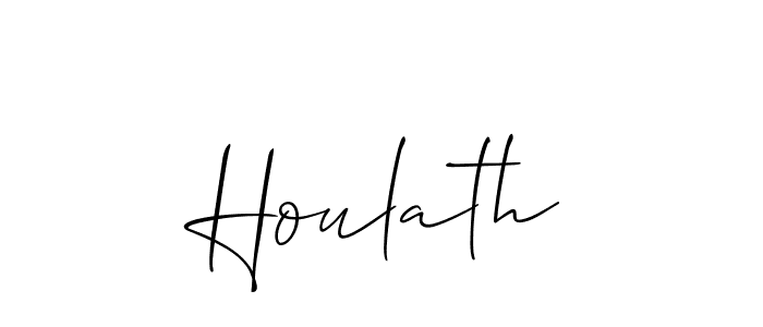 Here are the top 10 professional signature styles for the name Houlath. These are the best autograph styles you can use for your name. Houlath signature style 2 images and pictures png