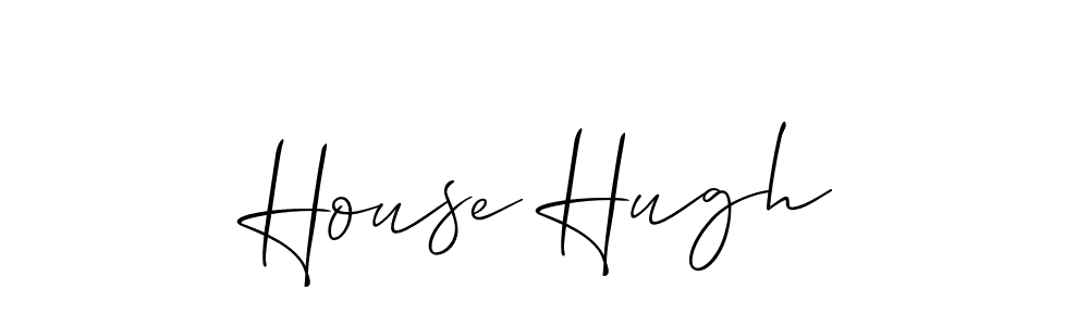 Make a beautiful signature design for name House Hugh. Use this online signature maker to create a handwritten signature for free. House Hugh signature style 2 images and pictures png