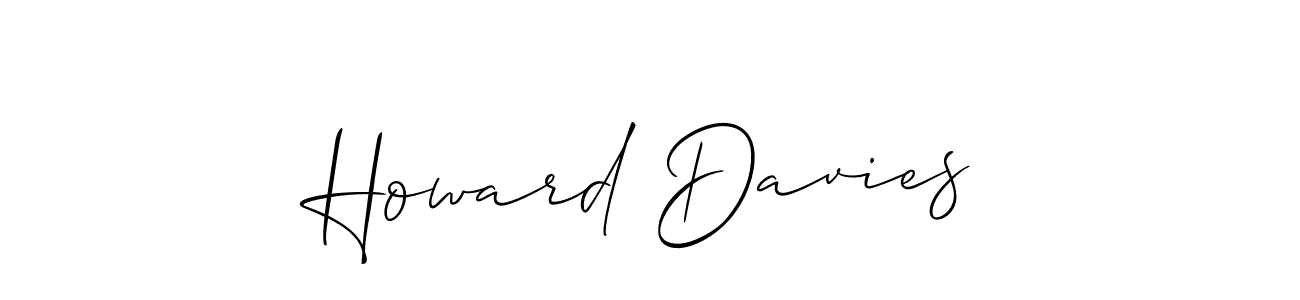 How to Draw Howard Davies signature style? Allison_Script is a latest design signature styles for name Howard Davies. Howard Davies signature style 2 images and pictures png