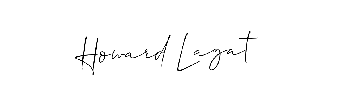 Make a short Howard Lagat signature style. Manage your documents anywhere anytime using Allison_Script. Create and add eSignatures, submit forms, share and send files easily. Howard Lagat signature style 2 images and pictures png