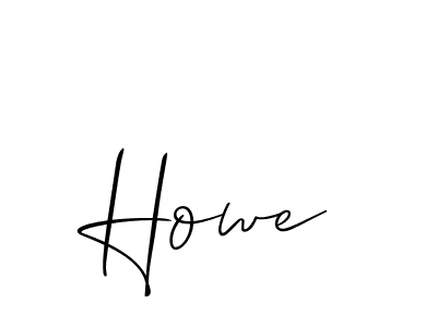 It looks lik you need a new signature style for name Howe. Design unique handwritten (Allison_Script) signature with our free signature maker in just a few clicks. Howe signature style 2 images and pictures png