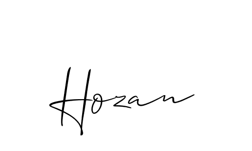 Once you've used our free online signature maker to create your best signature Allison_Script style, it's time to enjoy all of the benefits that Hozan name signing documents. Hozan signature style 2 images and pictures png