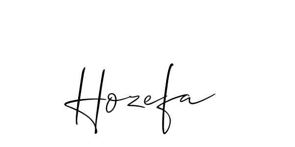 How to Draw Hozefa signature style? Allison_Script is a latest design signature styles for name Hozefa. Hozefa signature style 2 images and pictures png