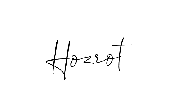 Similarly Allison_Script is the best handwritten signature design. Signature creator online .You can use it as an online autograph creator for name Hozrot. Hozrot signature style 2 images and pictures png