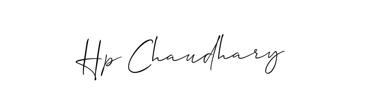 This is the best signature style for the Hp Chaudhary name. Also you like these signature font (Allison_Script). Mix name signature. Hp Chaudhary signature style 2 images and pictures png