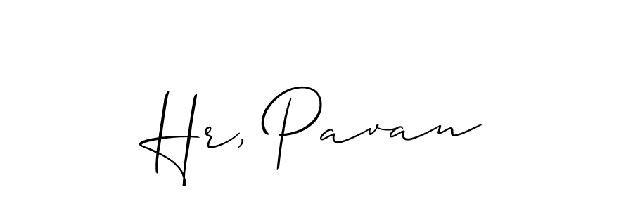 Also we have Hr, Pavan name is the best signature style. Create professional handwritten signature collection using Allison_Script autograph style. Hr, Pavan signature style 2 images and pictures png