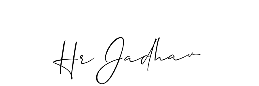 Check out images of Autograph of Hr Jadhav name. Actor Hr Jadhav Signature Style. Allison_Script is a professional sign style online. Hr Jadhav signature style 2 images and pictures png