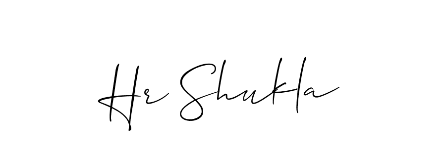 This is the best signature style for the Hr Shukla name. Also you like these signature font (Allison_Script). Mix name signature. Hr Shukla signature style 2 images and pictures png