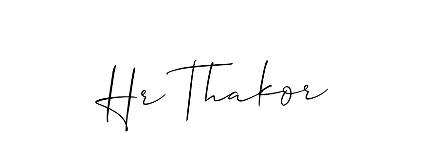 You can use this online signature creator to create a handwritten signature for the name Hr Thakor. This is the best online autograph maker. Hr Thakor signature style 2 images and pictures png