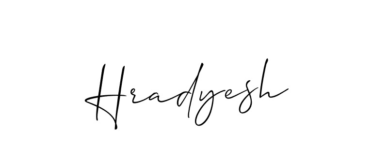 You can use this online signature creator to create a handwritten signature for the name Hradyesh. This is the best online autograph maker. Hradyesh signature style 2 images and pictures png