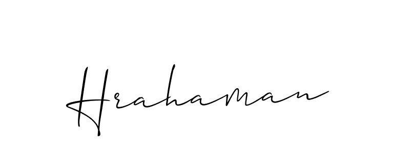 Also You can easily find your signature by using the search form. We will create Hrahaman name handwritten signature images for you free of cost using Allison_Script sign style. Hrahaman signature style 2 images and pictures png