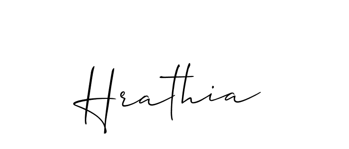 You can use this online signature creator to create a handwritten signature for the name Hrathia. This is the best online autograph maker. Hrathia signature style 2 images and pictures png