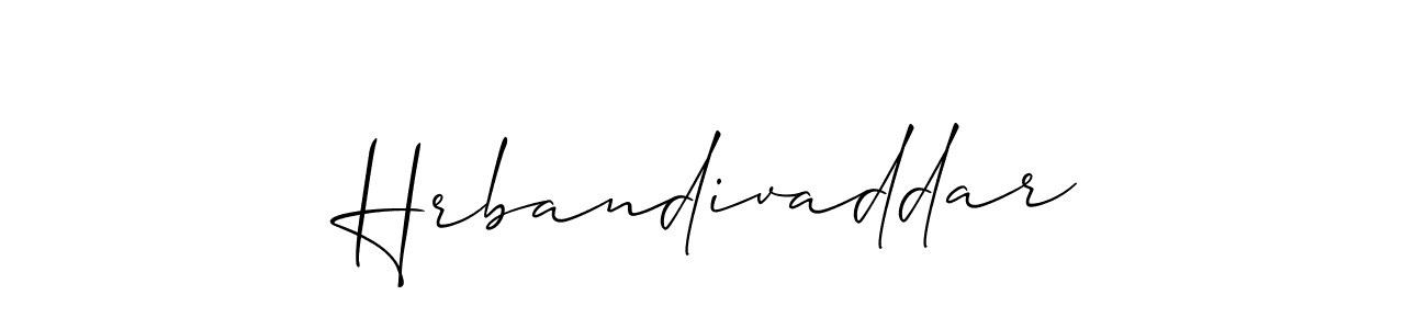 Make a beautiful signature design for name Hrbandivaddar. Use this online signature maker to create a handwritten signature for free. Hrbandivaddar signature style 2 images and pictures png