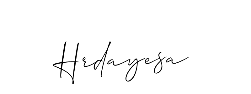 Also You can easily find your signature by using the search form. We will create Hrdayesa name handwritten signature images for you free of cost using Allison_Script sign style. Hrdayesa signature style 2 images and pictures png