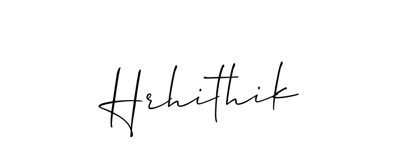 Similarly Allison_Script is the best handwritten signature design. Signature creator online .You can use it as an online autograph creator for name Hrhithik. Hrhithik signature style 2 images and pictures png