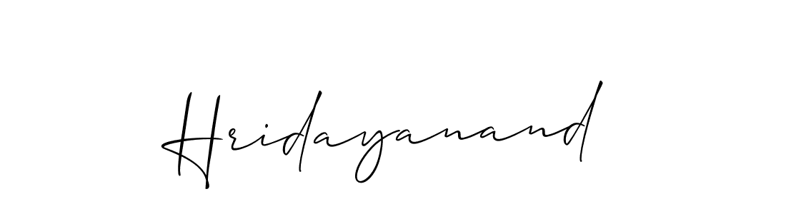 Once you've used our free online signature maker to create your best signature Allison_Script style, it's time to enjoy all of the benefits that Hridayanand name signing documents. Hridayanand signature style 2 images and pictures png