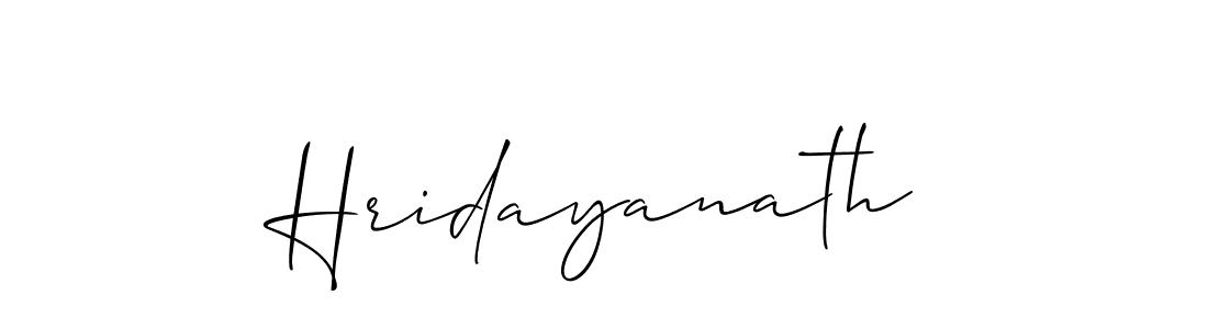 Also You can easily find your signature by using the search form. We will create Hridayanath name handwritten signature images for you free of cost using Allison_Script sign style. Hridayanath signature style 2 images and pictures png