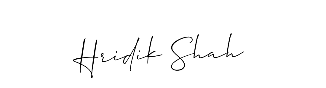 Make a beautiful signature design for name Hridik Shah. Use this online signature maker to create a handwritten signature for free. Hridik Shah signature style 2 images and pictures png