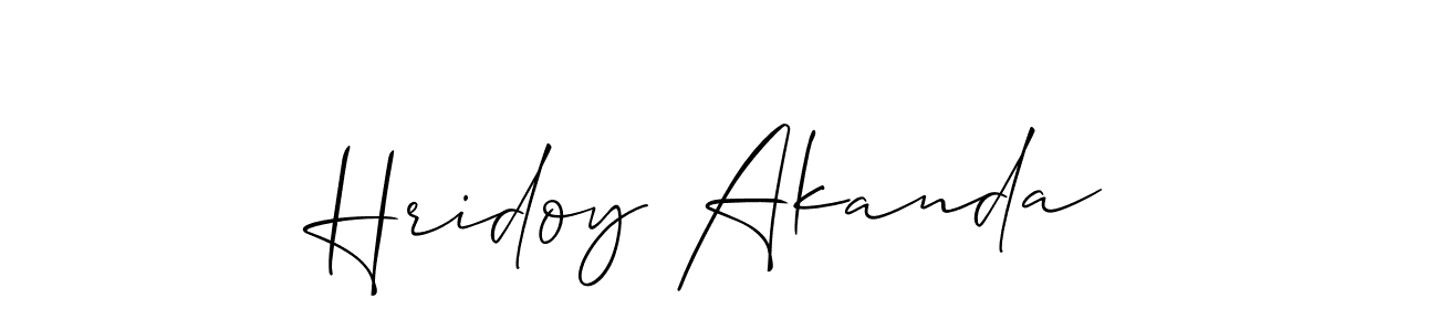 See photos of Hridoy Akanda official signature by Spectra . Check more albums & portfolios. Read reviews & check more about Allison_Script font. Hridoy Akanda signature style 2 images and pictures png