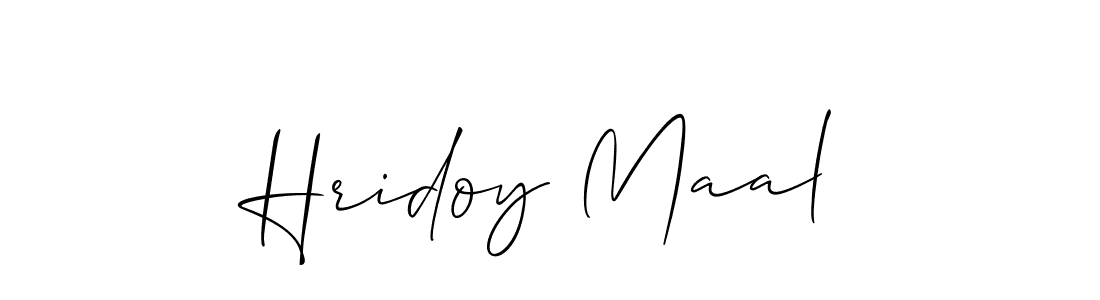 if you are searching for the best signature style for your name Hridoy Maal. so please give up your signature search. here we have designed multiple signature styles  using Allison_Script. Hridoy Maal signature style 2 images and pictures png