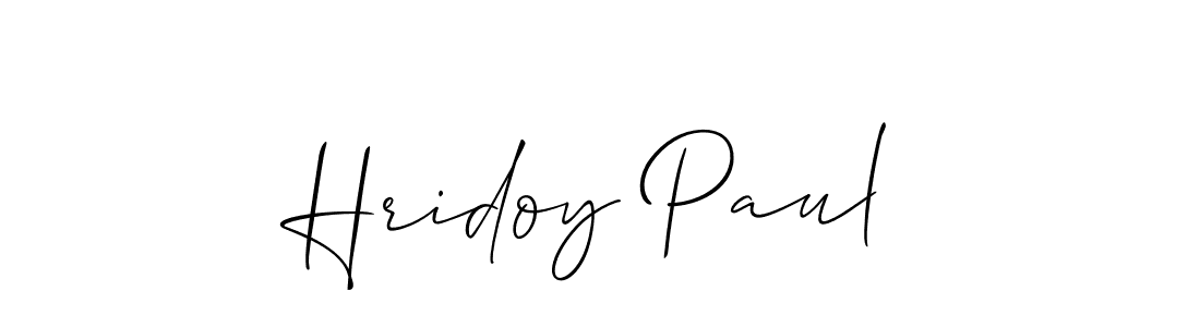 Similarly Allison_Script is the best handwritten signature design. Signature creator online .You can use it as an online autograph creator for name Hridoy Paul. Hridoy Paul signature style 2 images and pictures png