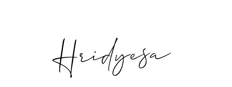 Make a short Hridyesa signature style. Manage your documents anywhere anytime using Allison_Script. Create and add eSignatures, submit forms, share and send files easily. Hridyesa signature style 2 images and pictures png