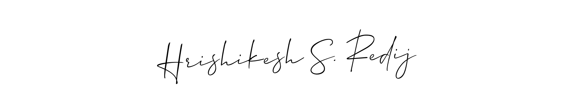 Make a beautiful signature design for name Hrishikesh S. Redij. Use this online signature maker to create a handwritten signature for free. Hrishikesh S. Redij signature style 2 images and pictures png