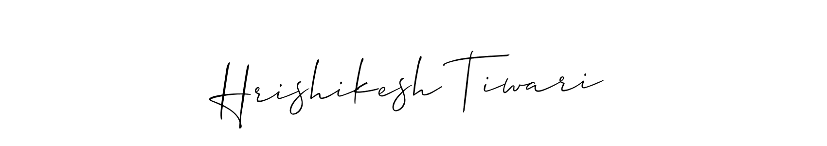 Similarly Allison_Script is the best handwritten signature design. Signature creator online .You can use it as an online autograph creator for name Hrishikesh Tiwari. Hrishikesh Tiwari signature style 2 images and pictures png