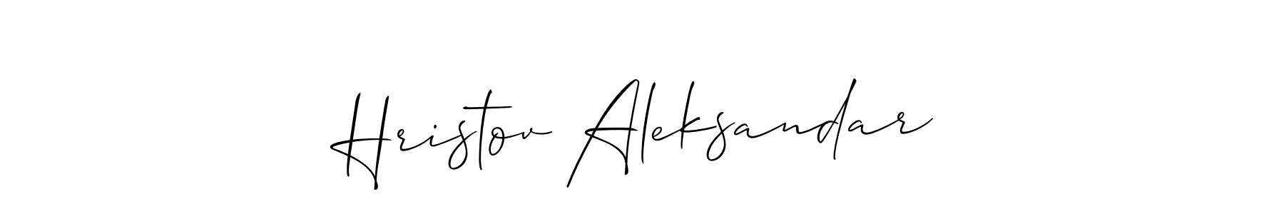 Here are the top 10 professional signature styles for the name Hristov Aleksandar. These are the best autograph styles you can use for your name. Hristov Aleksandar signature style 2 images and pictures png