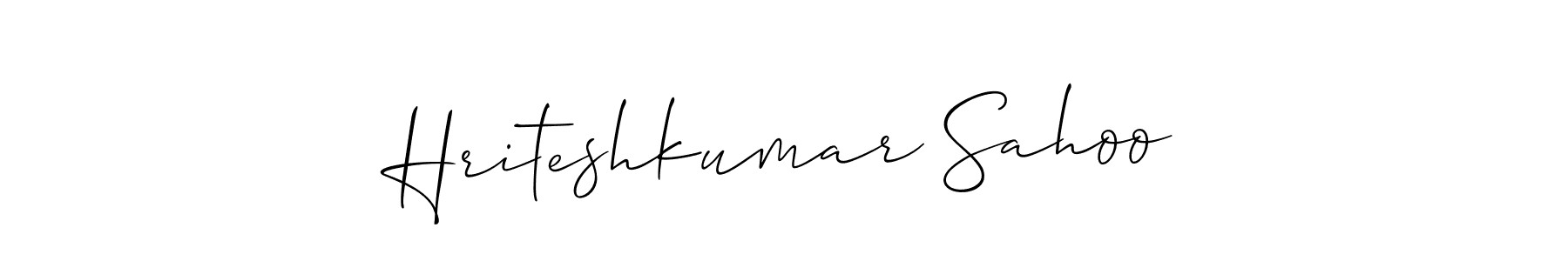 Best and Professional Signature Style for Hriteshkumar Sahoo. Allison_Script Best Signature Style Collection. Hriteshkumar Sahoo signature style 2 images and pictures png
