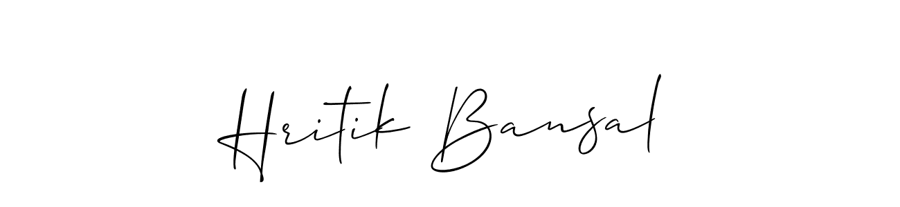 You can use this online signature creator to create a handwritten signature for the name Hritik Bansal. This is the best online autograph maker. Hritik Bansal signature style 2 images and pictures png