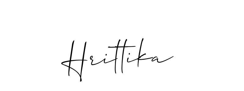 Make a short Hrittika signature style. Manage your documents anywhere anytime using Allison_Script. Create and add eSignatures, submit forms, share and send files easily. Hrittika signature style 2 images and pictures png