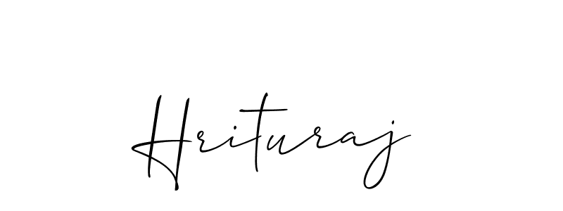 Also we have Hrituraj name is the best signature style. Create professional handwritten signature collection using Allison_Script autograph style. Hrituraj signature style 2 images and pictures png