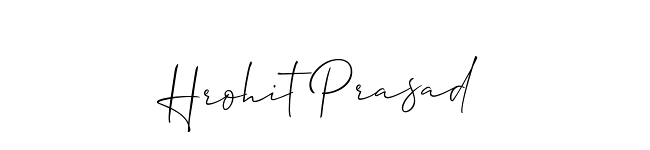 Best and Professional Signature Style for Hrohit Prasad. Allison_Script Best Signature Style Collection. Hrohit Prasad signature style 2 images and pictures png