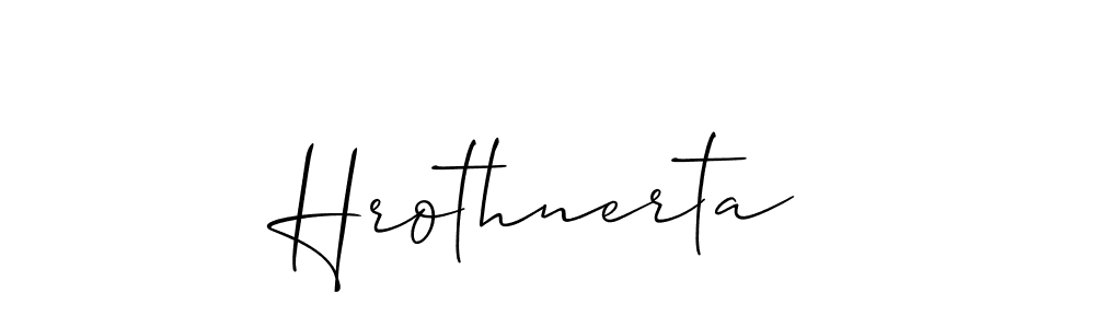 Similarly Allison_Script is the best handwritten signature design. Signature creator online .You can use it as an online autograph creator for name Hrothnerta. Hrothnerta signature style 2 images and pictures png