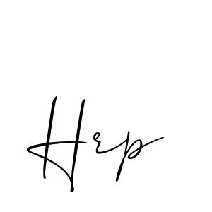 It looks lik you need a new signature style for name Hrp. Design unique handwritten (Allison_Script) signature with our free signature maker in just a few clicks. Hrp signature style 2 images and pictures png