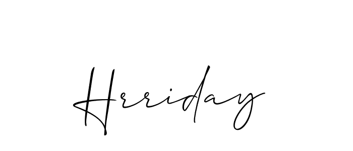 Once you've used our free online signature maker to create your best signature Allison_Script style, it's time to enjoy all of the benefits that Hrriday name signing documents. Hrriday signature style 2 images and pictures png