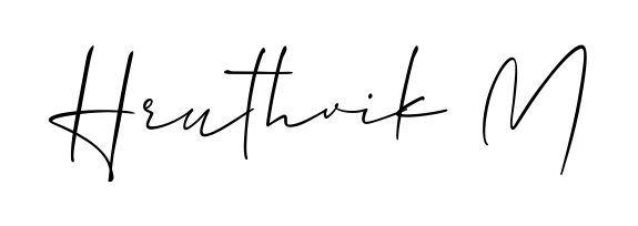Explore multiple handwriting variations for Hruthvik M including this stunning Allison_Script design. Free to use across all platforms. Hruthvik M signature style 2 images and pictures png