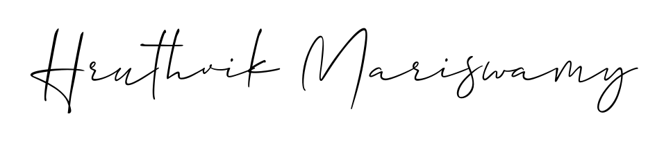 See photos of Hruthvik Mariswamy official signature. Check more albums & portfolios. Read reviews & check more about Allison_Script font. Hruthvik Mariswamy signature style 2 images and pictures png