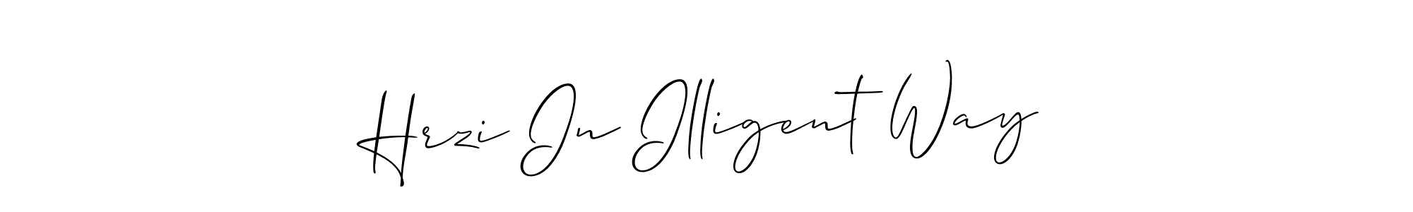 Check out images of Autograph of Hrzi In Illigent Way name. Actor Hrzi In Illigent Way Signature Style. Allison_Script is a professional sign style online. Hrzi In Illigent Way signature style 2 images and pictures png
